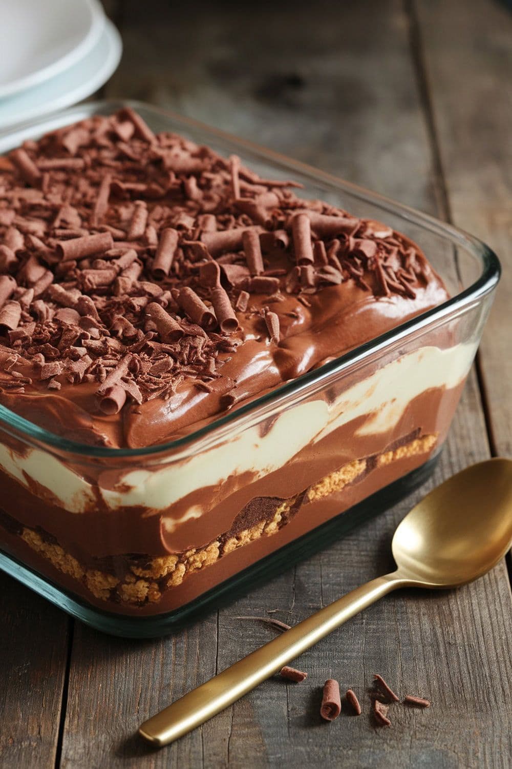 Delicious pavê in a cup.